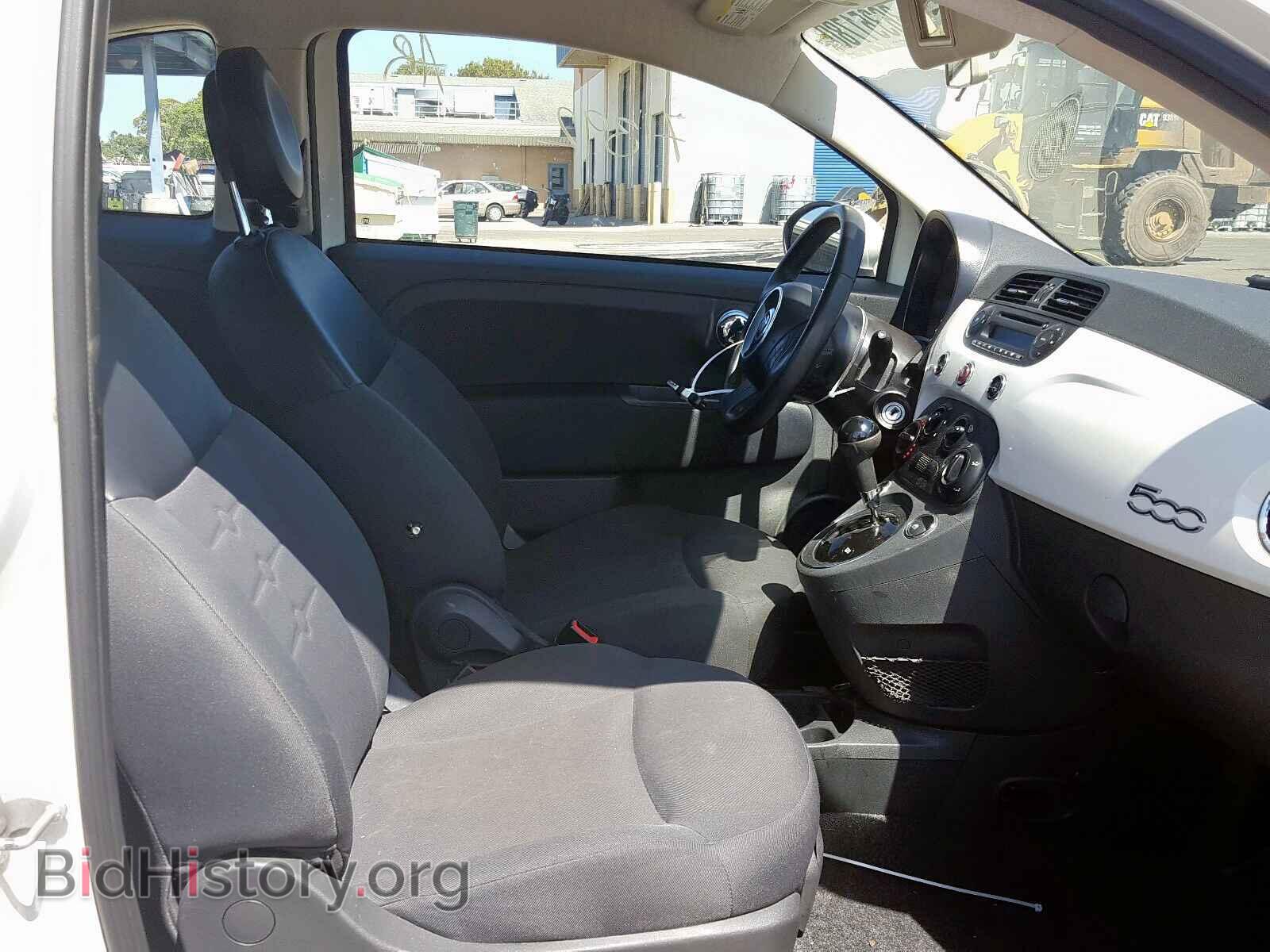 2012 FIAT 500 - VIN: 3C3CFFAR5CT288900 - Фото 5