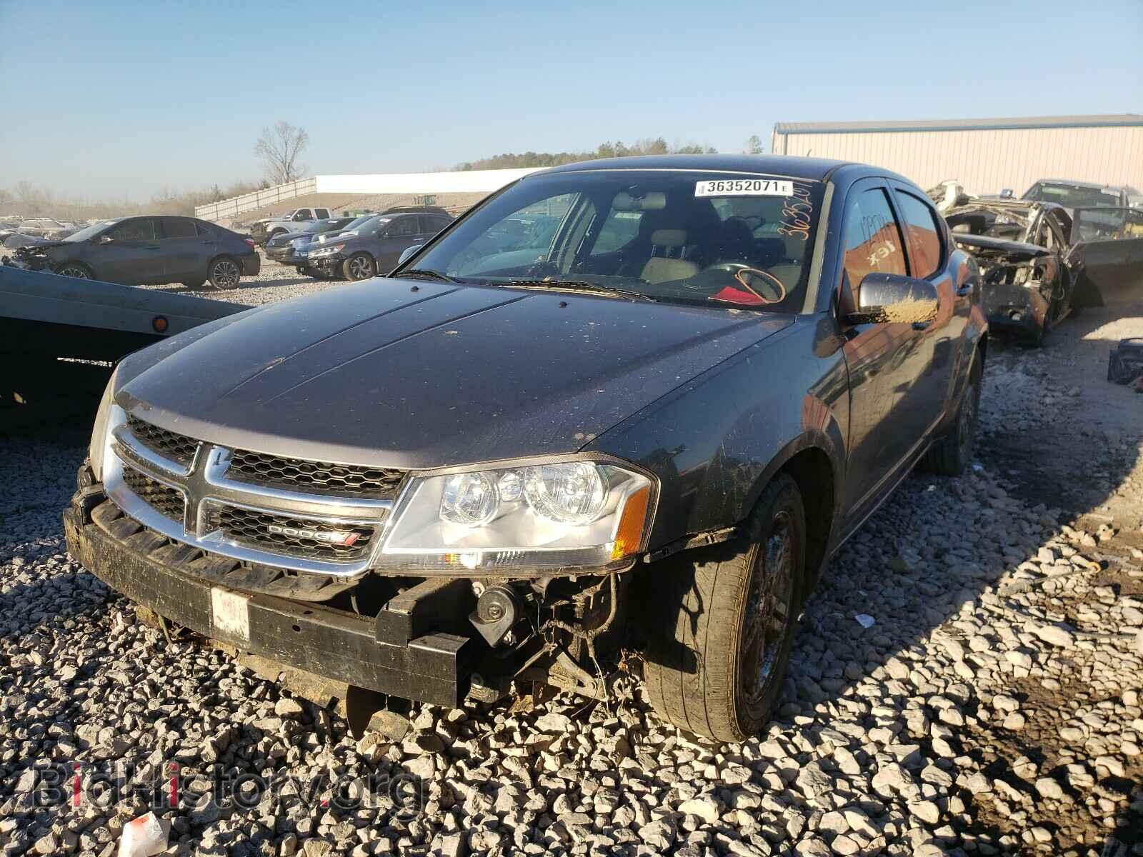 2013 DODGE AVENGER - VIN: 1C3CDZCB5DN590857 - Фото 2