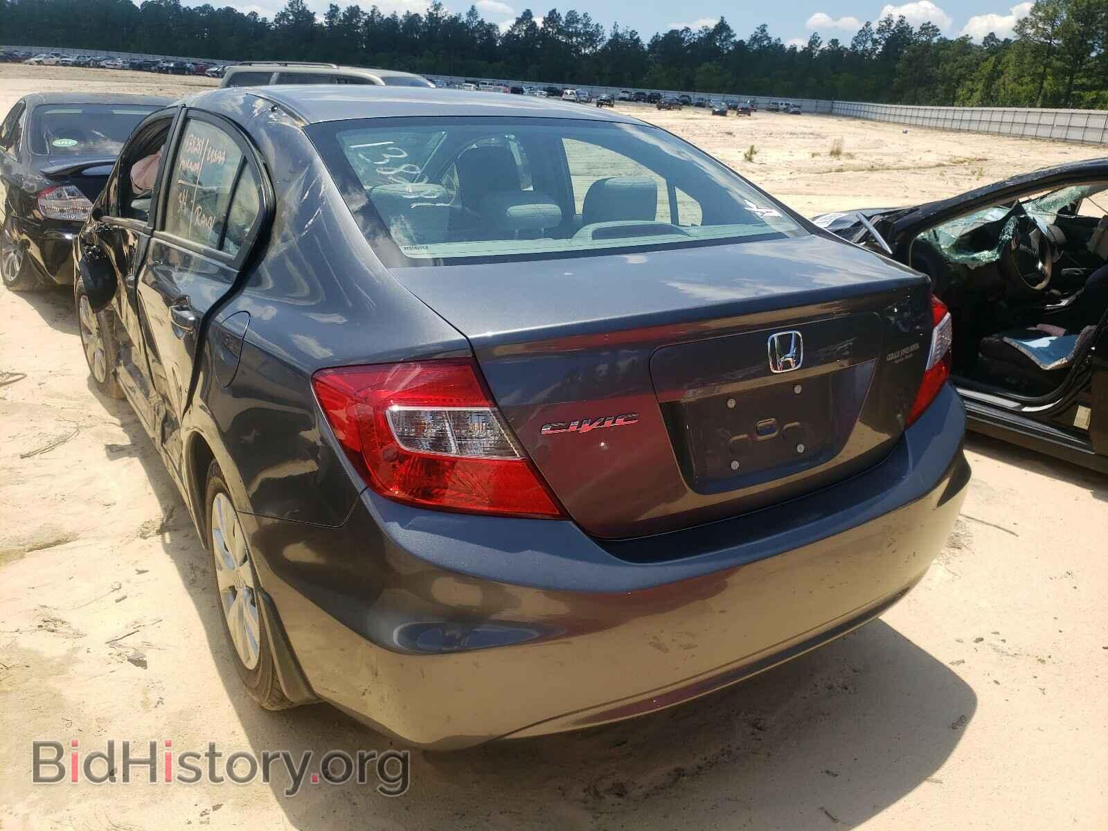 2012 HONDA CIVIC - VIN: 2HGFB2F55CH307085 - Фото 3