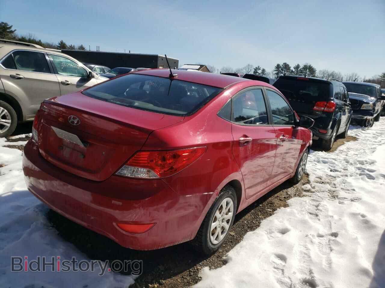 2014 HYUNDAI ACCENT - VIN: KMHCT4AE5EU649472 - Фото 4
