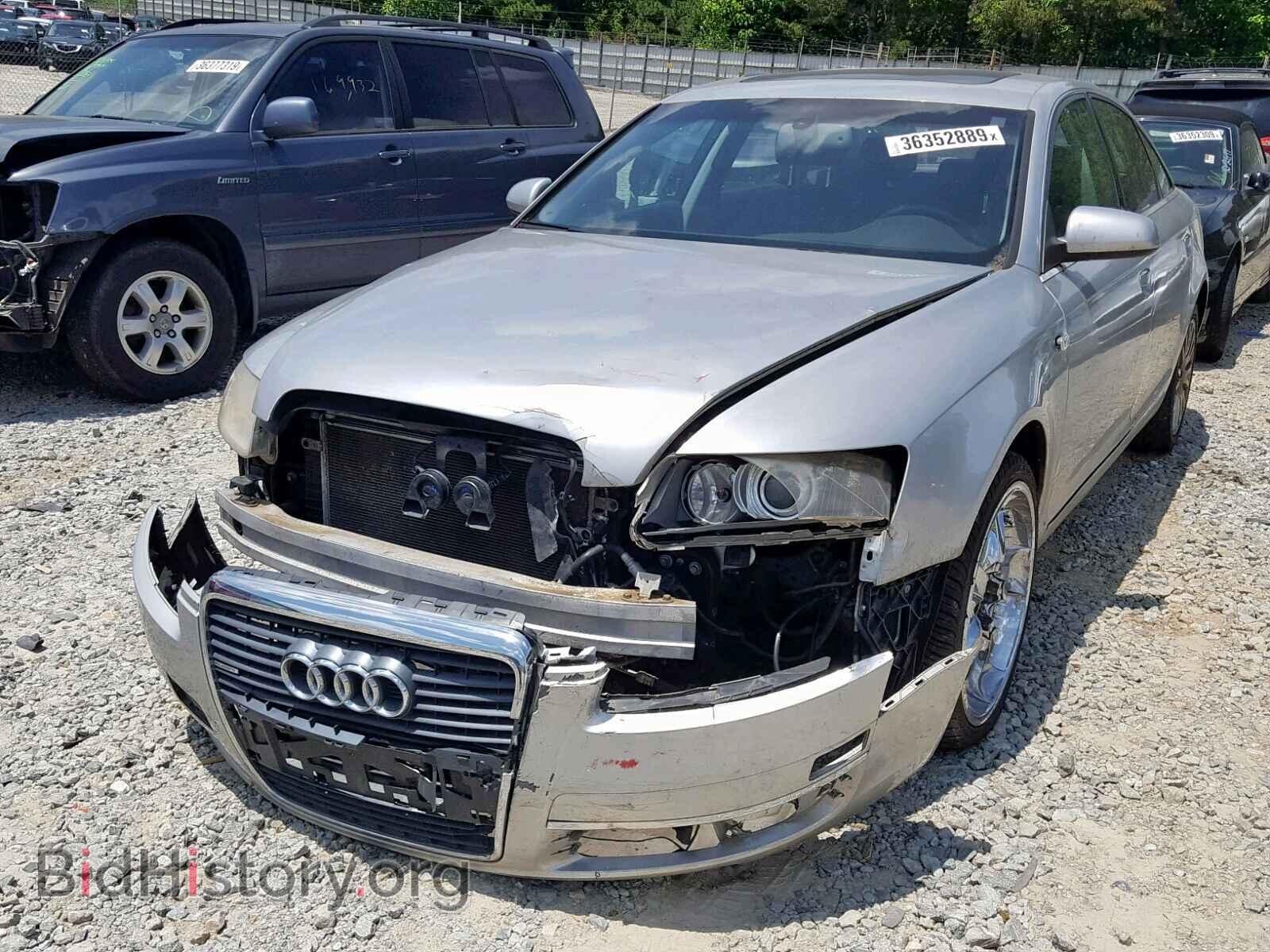 2006 AUDI A6 - VIN: WAUDH74F96N101645 - Фото 2