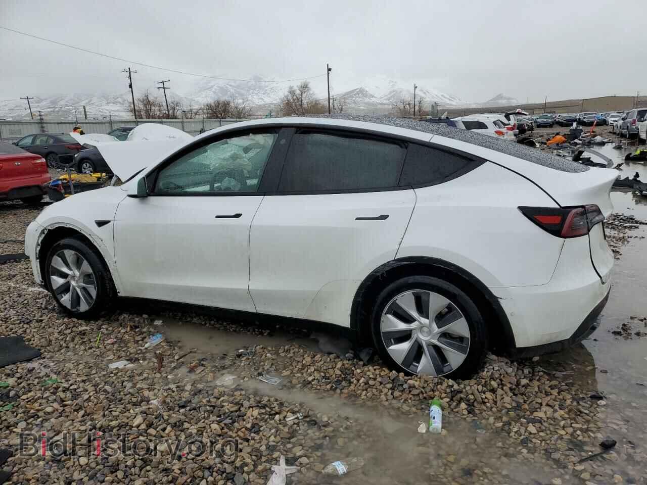 2022 TESLA MODEL Y - VIN: 7SAYGAEE4NF426200 - Фото 2