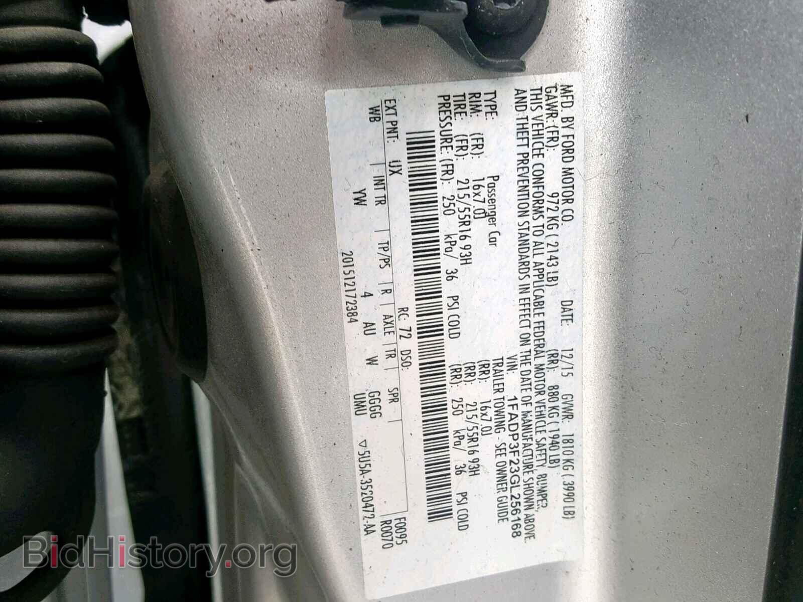 2016 FORD FOCUS SE - VIN: 1FADP3F23GL256168 - Фото 10