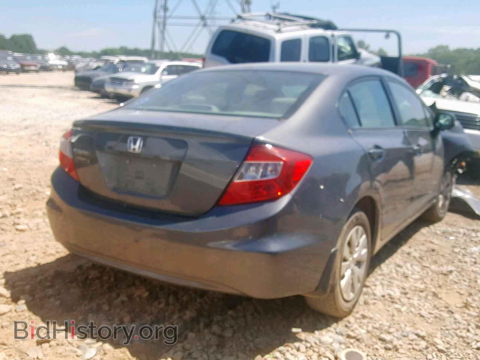 2012 HONDA CIVIC LX - VIN: 2HGFB2F56CH578446 - Фото 4