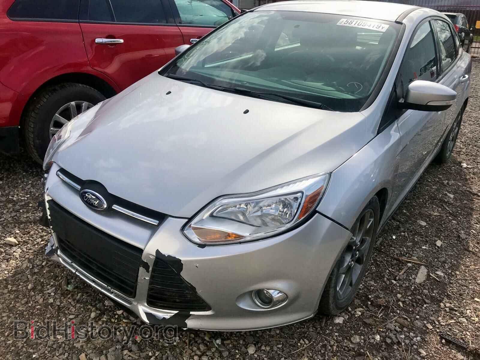 2014 FORD FOCUS - VIN: 1FADP3F22EL253484 - Фото 2