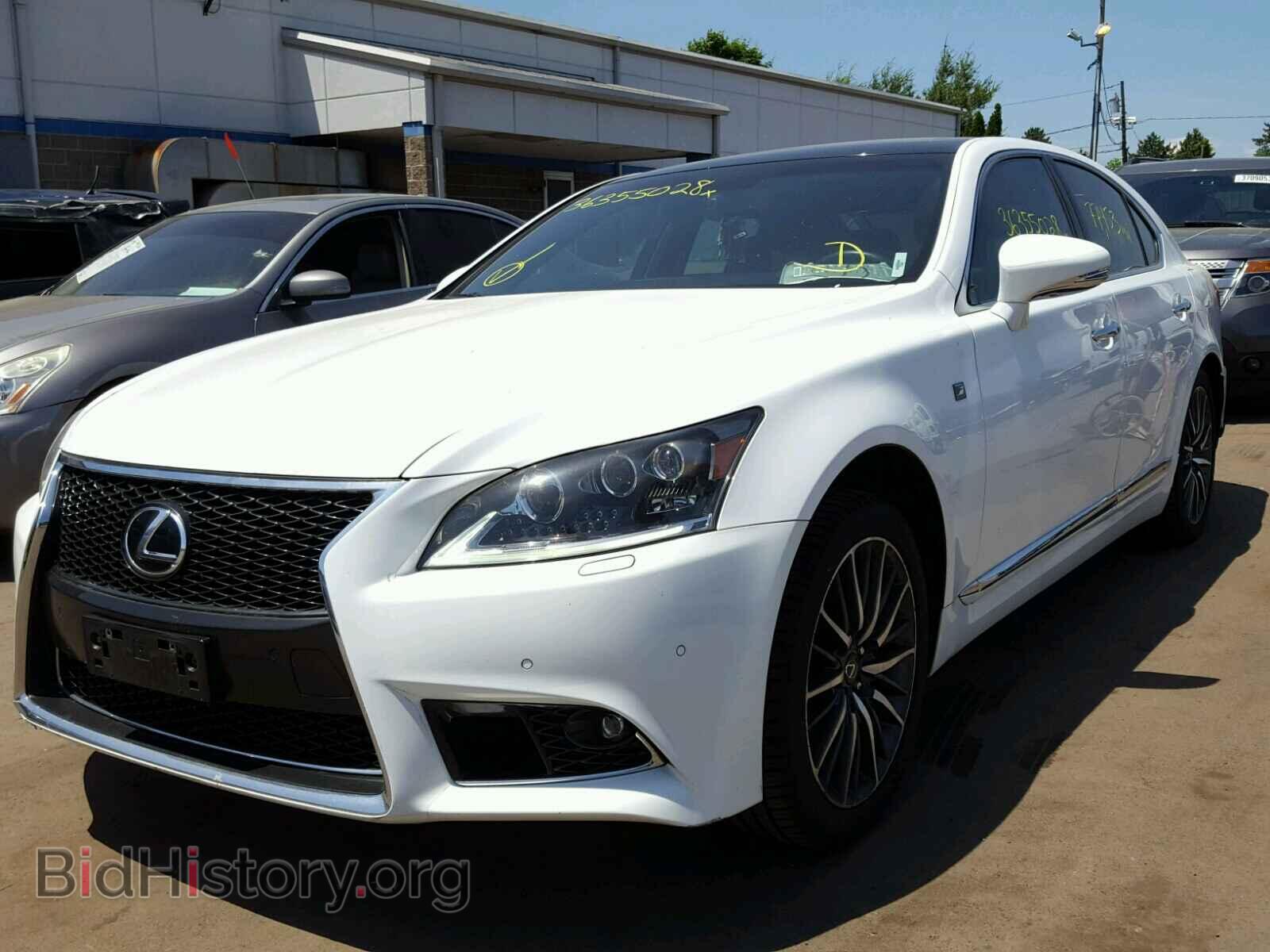 2013 LEXUS LS460 - VIN: JTHCL5EF9D5016395 - Фото 2