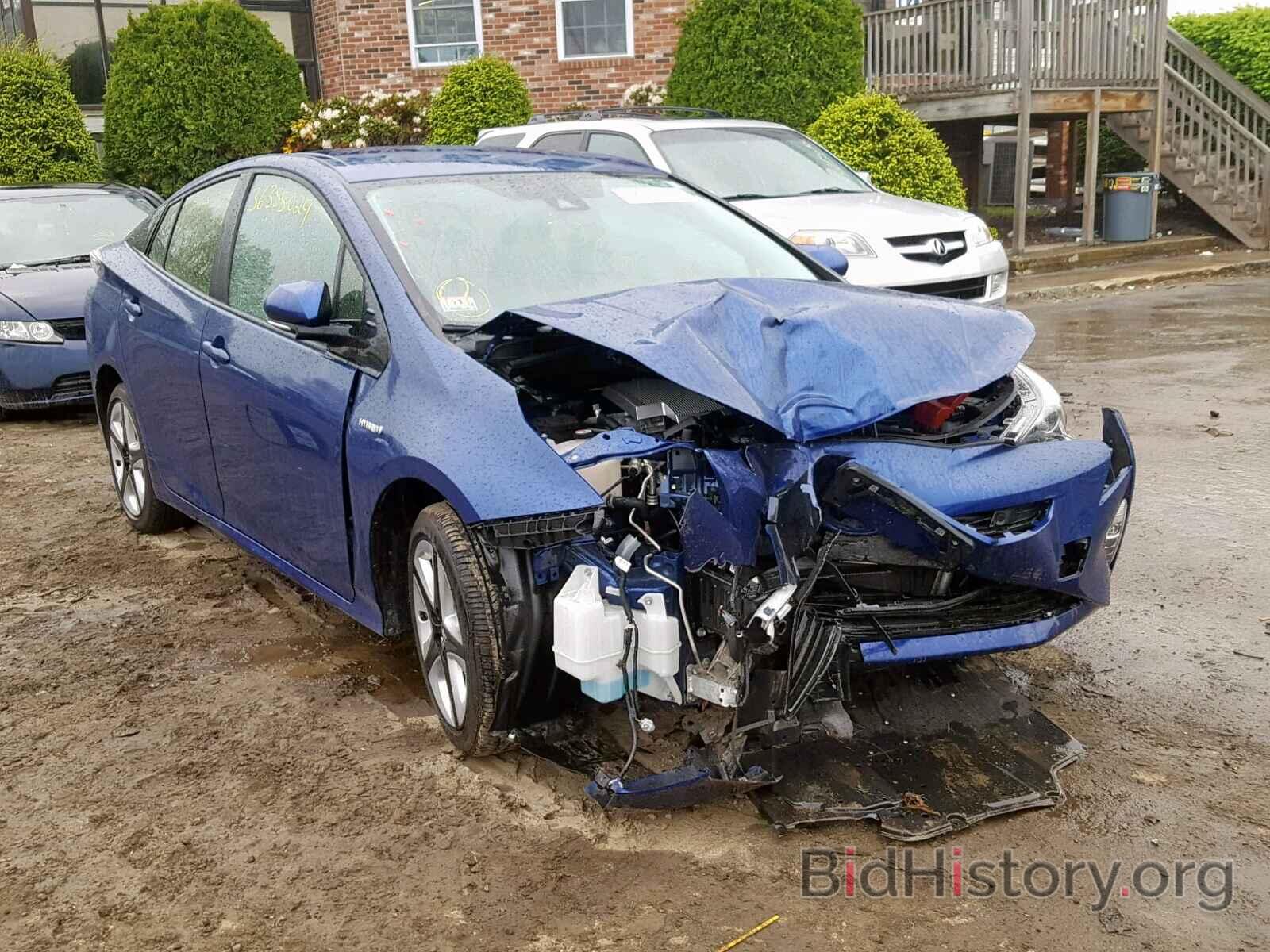 Photo JTDKARFU2J3066599 - TOYOTA PRIUS 2018