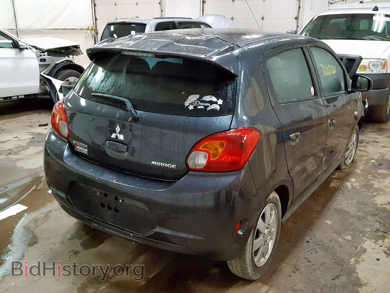 2014 MITSUBISHI MIRAGE - VIN: ML32A4HJ4EH020130 - Фото 4