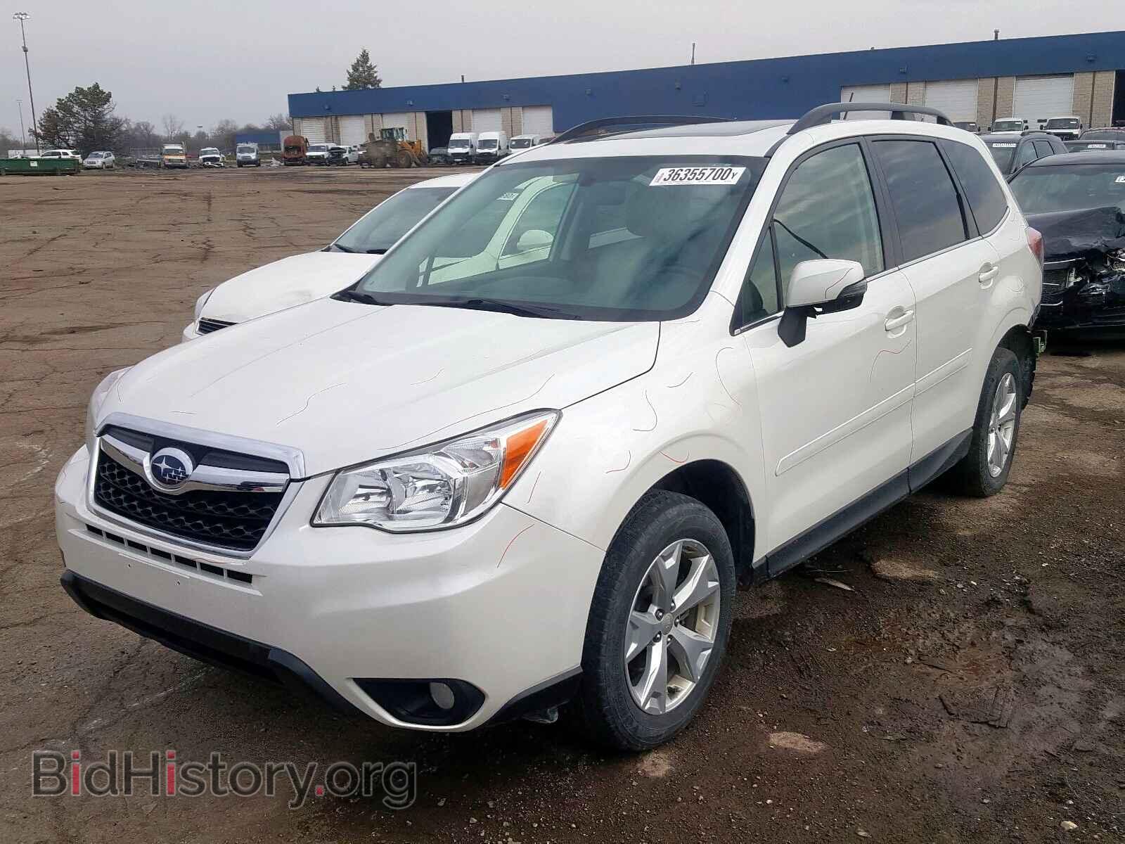 2014 SUBARU FORESTER - VIN: JF2SJAMC5EH427863 - Фото 2