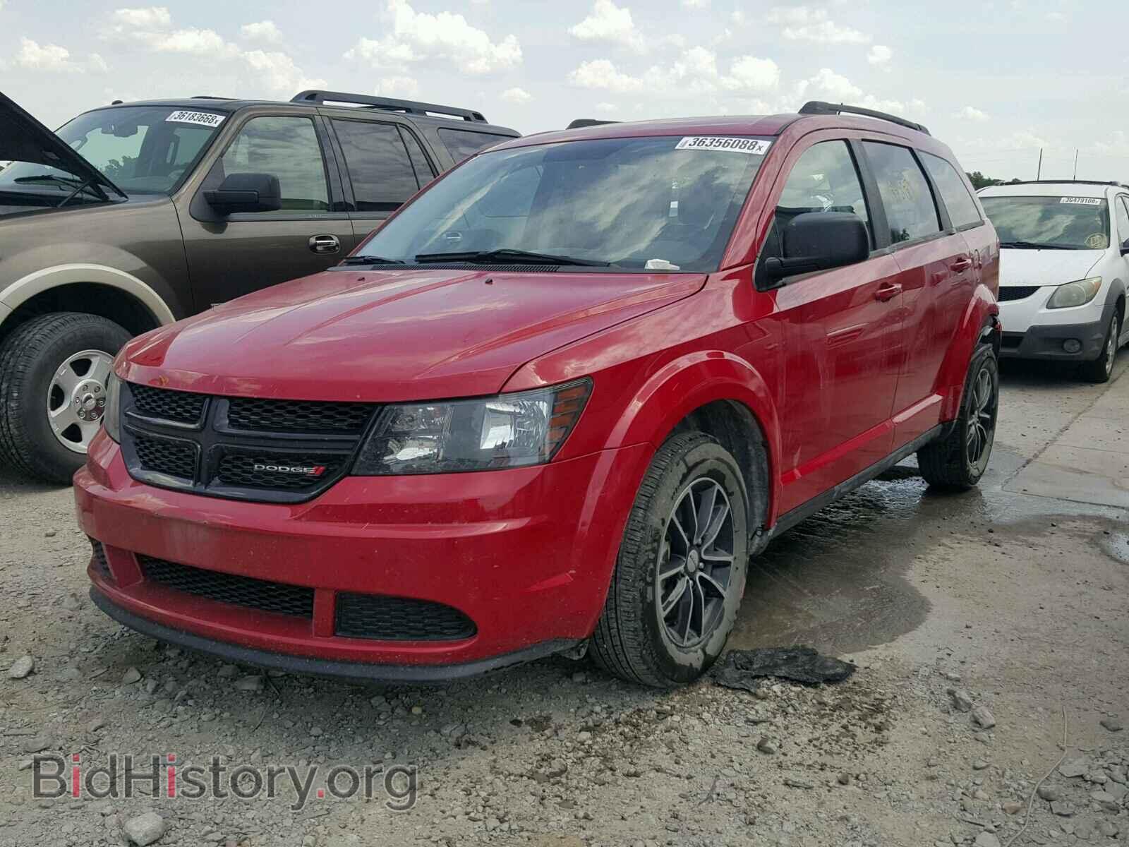 2017 DODGE JOURNEY SE - VIN: 3C4PDCABXHT627081 - Фото 2