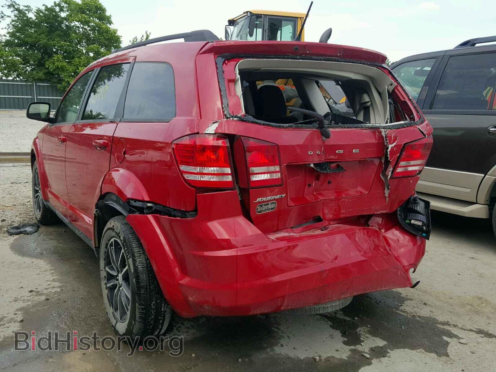 2017 DODGE JOURNEY SE - VIN: 3C4PDCABXHT627081 - Фото 3