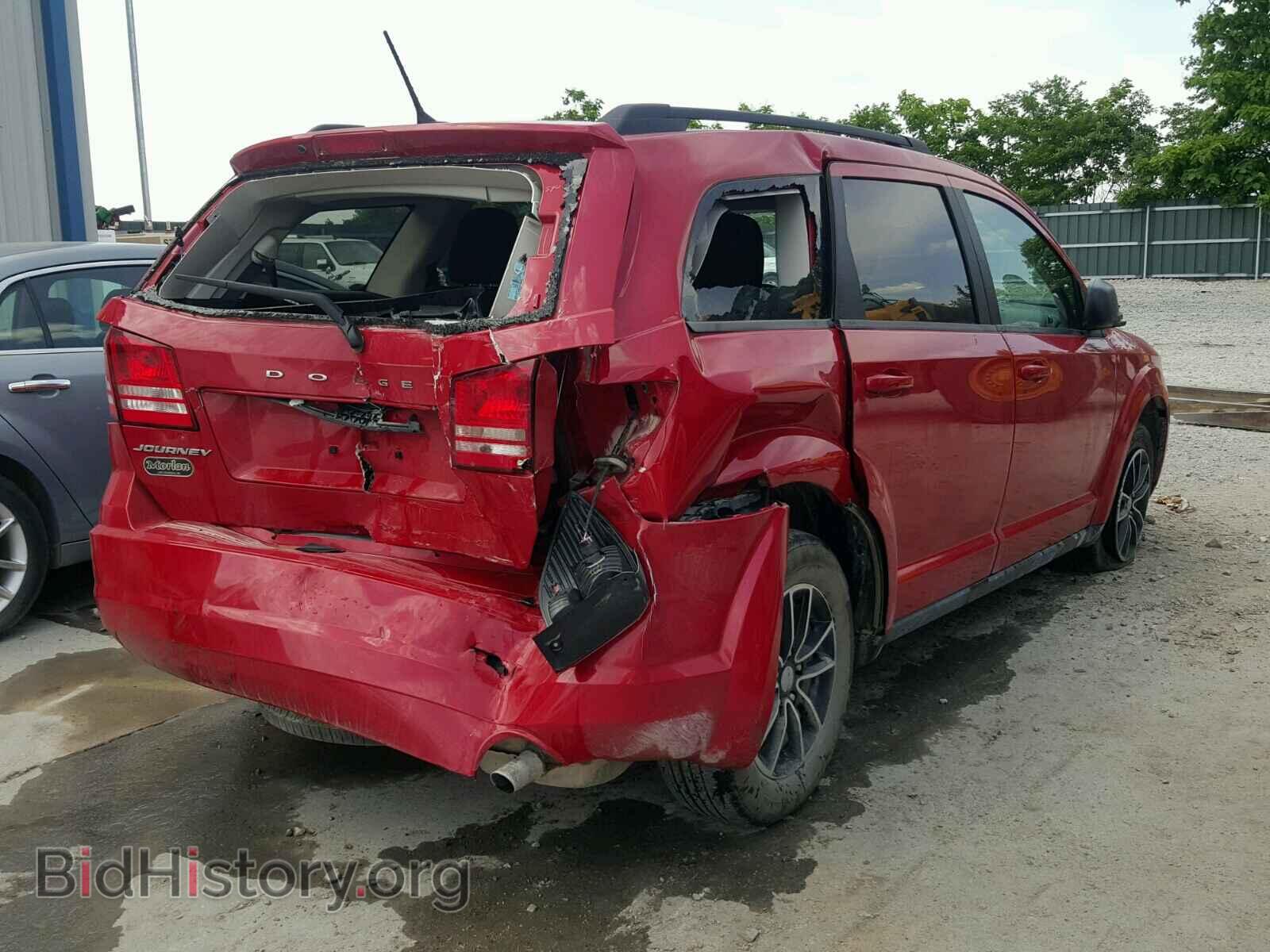 2017 DODGE JOURNEY SE - VIN: 3C4PDCABXHT627081 - Фото 4