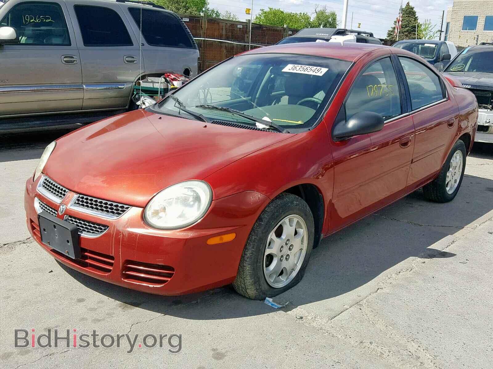 2004 DODGE NEON - VIN: 1B3ES56C24D595366 - Фото 2