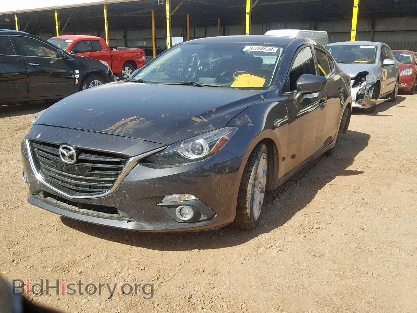 2014 MAZDA 3 - VIN: JM1BM1V31E1200599 - Фото 2