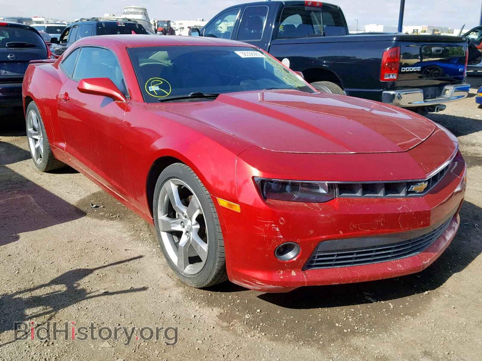 Photo 2G1FB1E30E9266282 - CHEVROLET CAMARO 2014