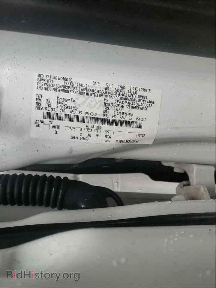 2013 FORD FOCUS - VIN: 1FADP3F22DL200038 - Photo 10