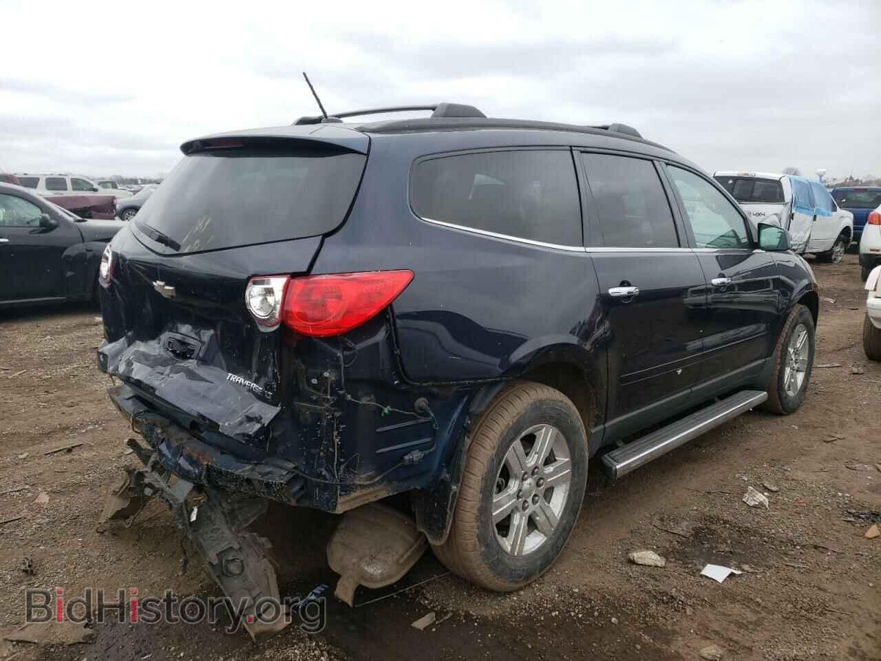 2011 CHEVROLET TRAVERSE - VIN: 1GNKRJED8BJ143587 - Фото 4
