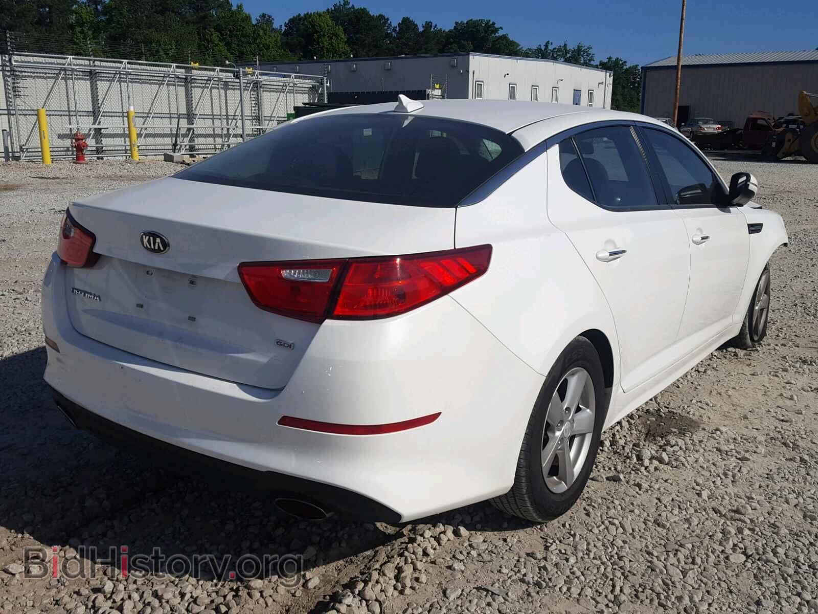 2015 KIA OPTIMA - VIN: 5XXGM4A71FG418189 - Фото 4