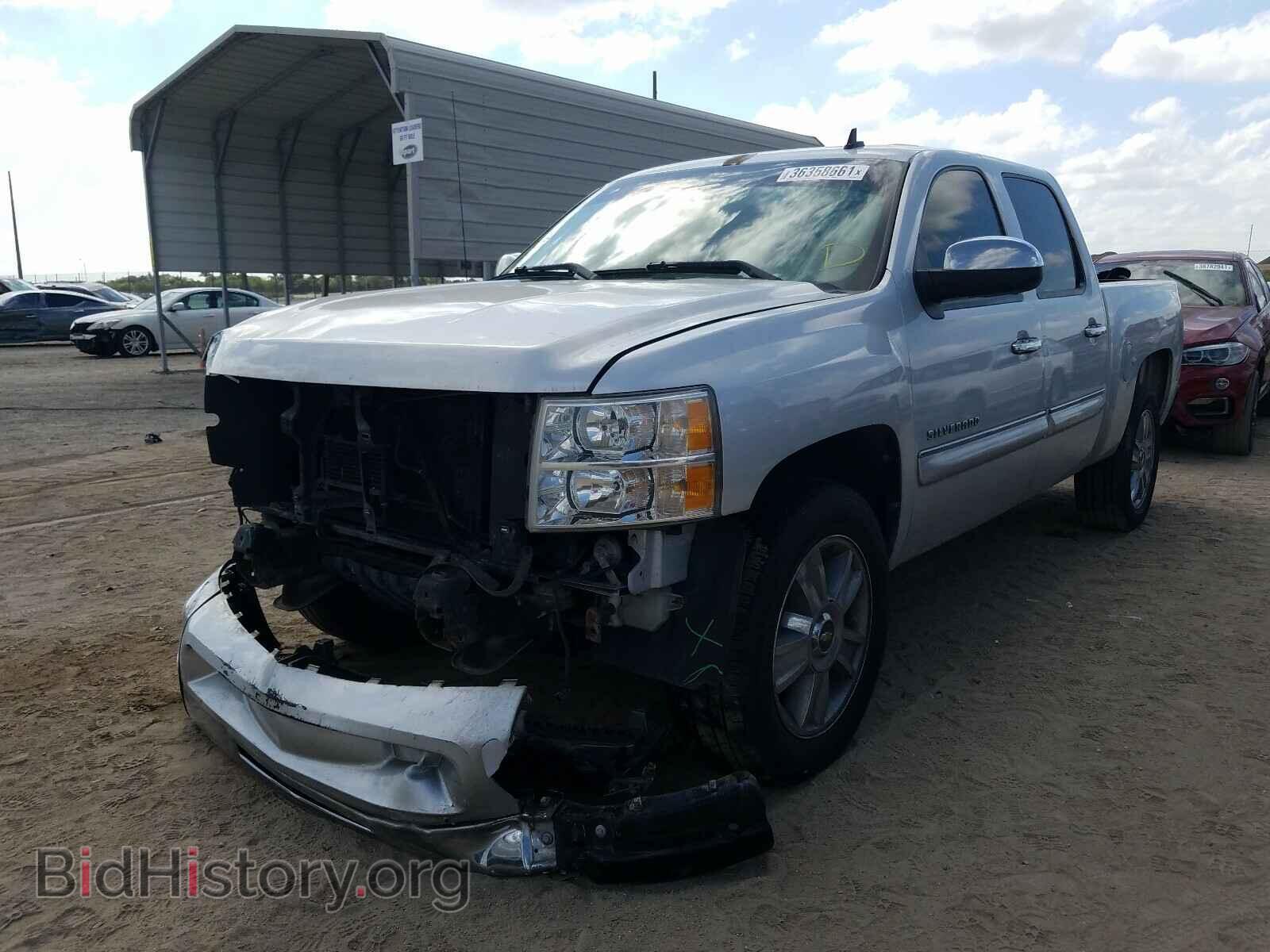 2012 CHEVROLET SILVERADO - VIN: 3GCPCSE02CG152419 - Фото 2