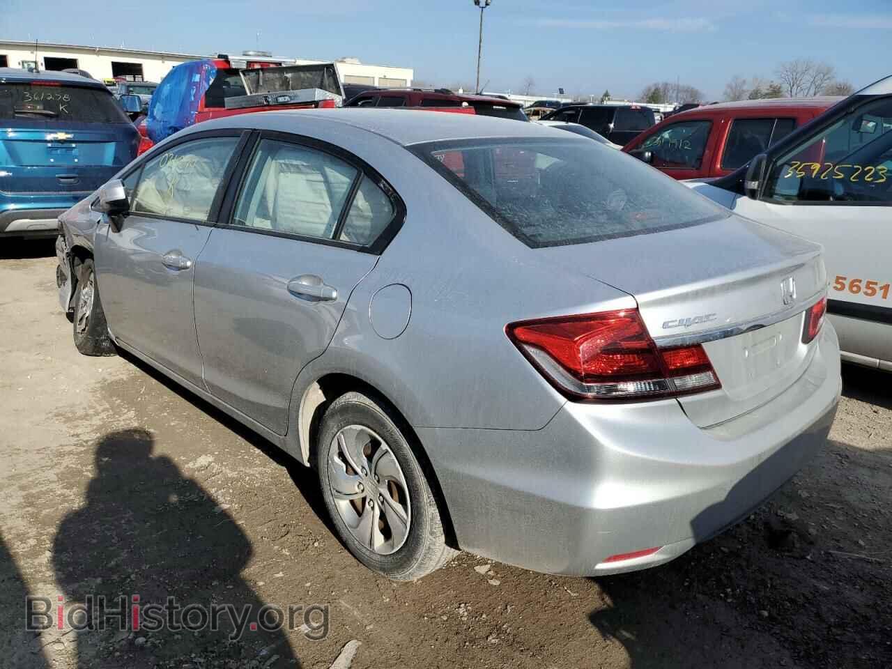 2014 HONDA CIVIC - VIN: 19XFB2F59EE026274 - Фото 2