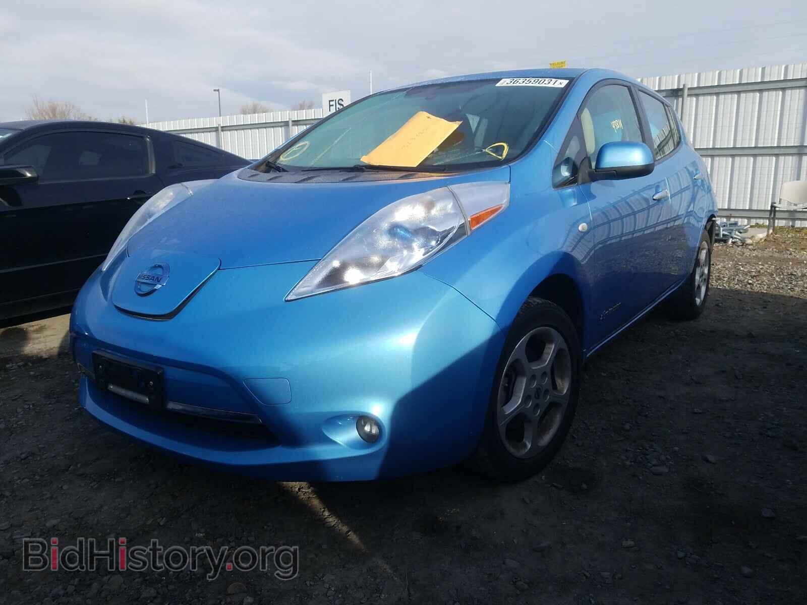 2012 NISSAN LEAF - VIN: JN1AZ0CP9CT026136 - Фото 2