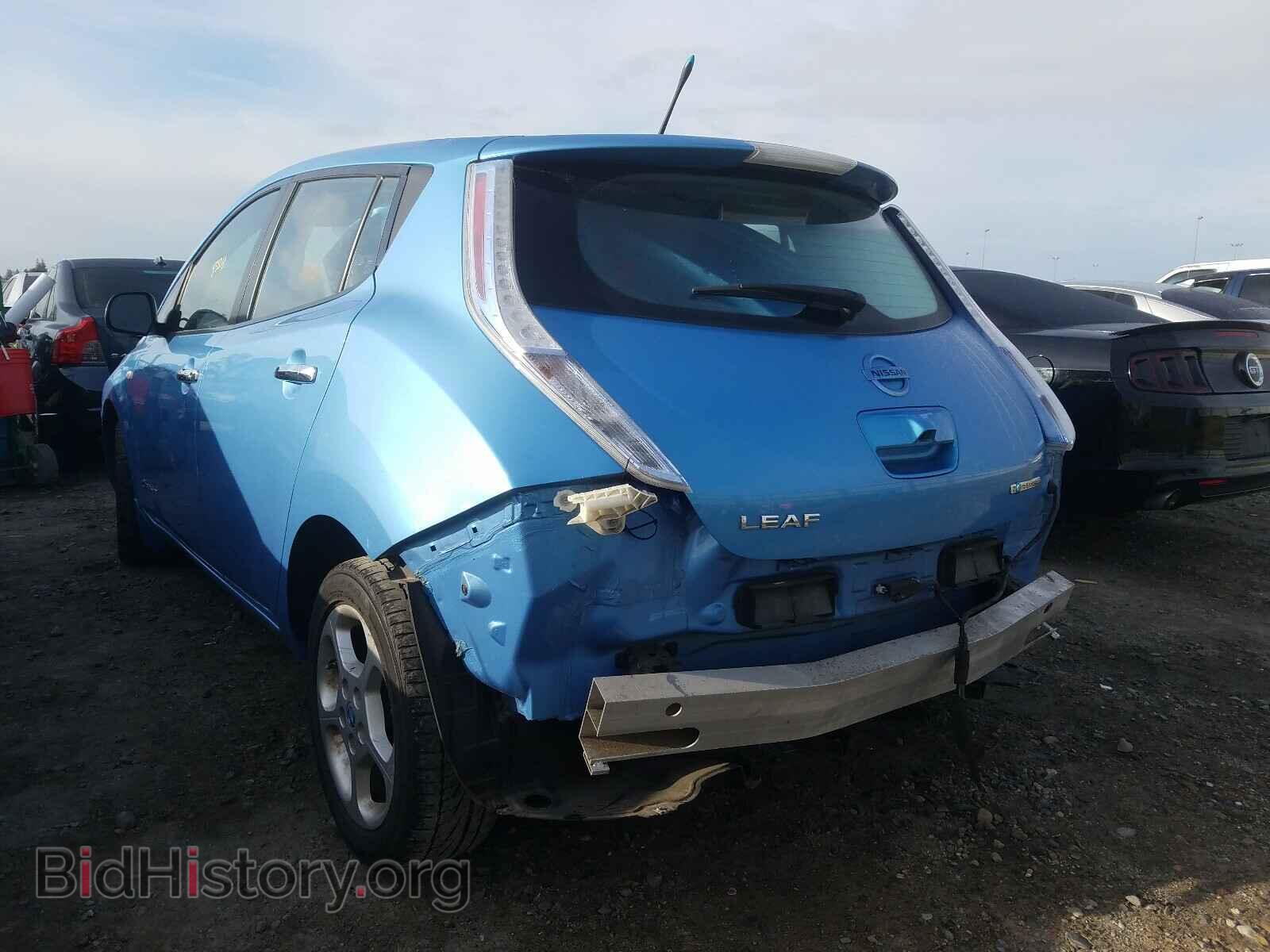 2012 NISSAN LEAF - VIN: JN1AZ0CP9CT026136 - Фото 3