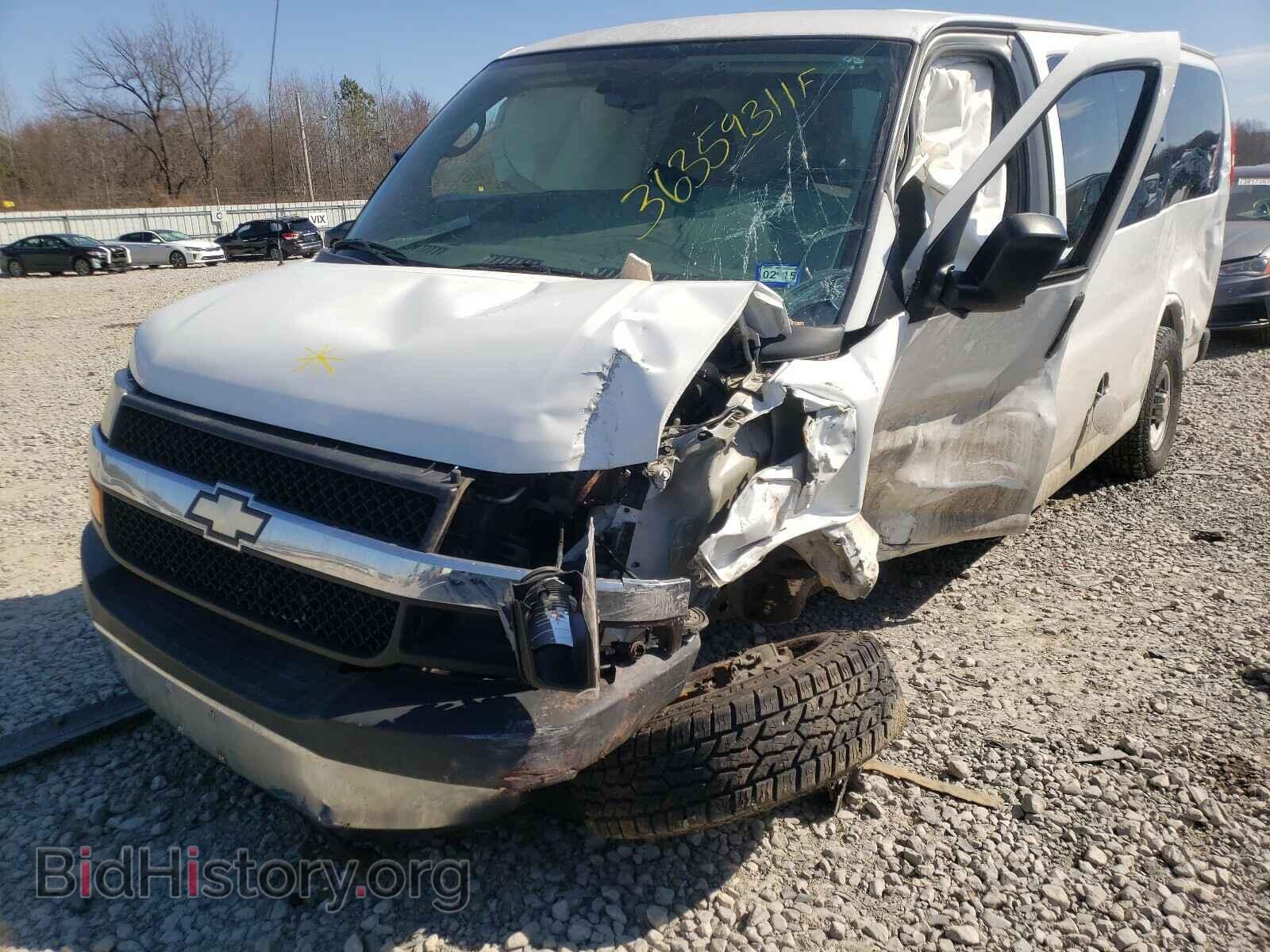 2014 CHEVROLET EXPRESS - VIN: 1GAWGRFA7E1158324 - Фото 2