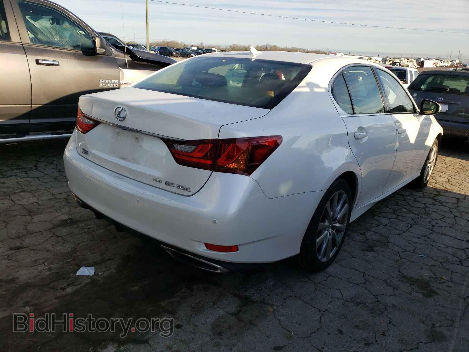 2013 LEXUS GS350 - VIN: JTHCE1BL6D5014553 - Фото 4