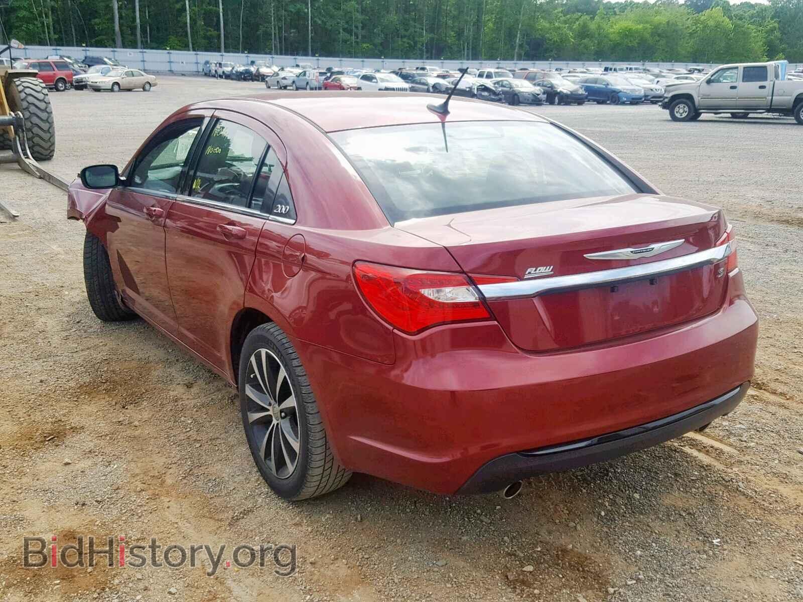 2013 CHRYSLER 200 - VIN: 1C3CCBCG7DN592826 - Фото 3