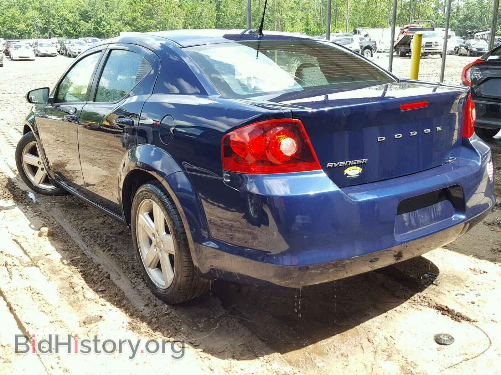 2013 DODGE AVENGER - VIN: 1C3CDZAB4DN566990 - Фото 3