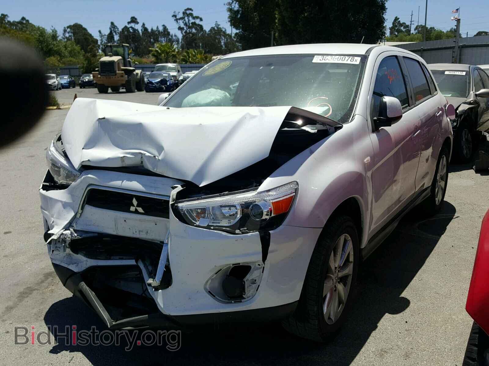 2014 MITSUBISHI OUTLANDER - VIN: 4A4AR3AUXEE005111 - Фото 2