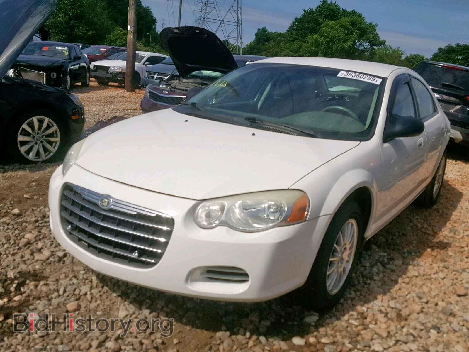 2005 CHRYSLER SEBRING - VIN: 1C3EL56RX5N563328 - Фото 2
