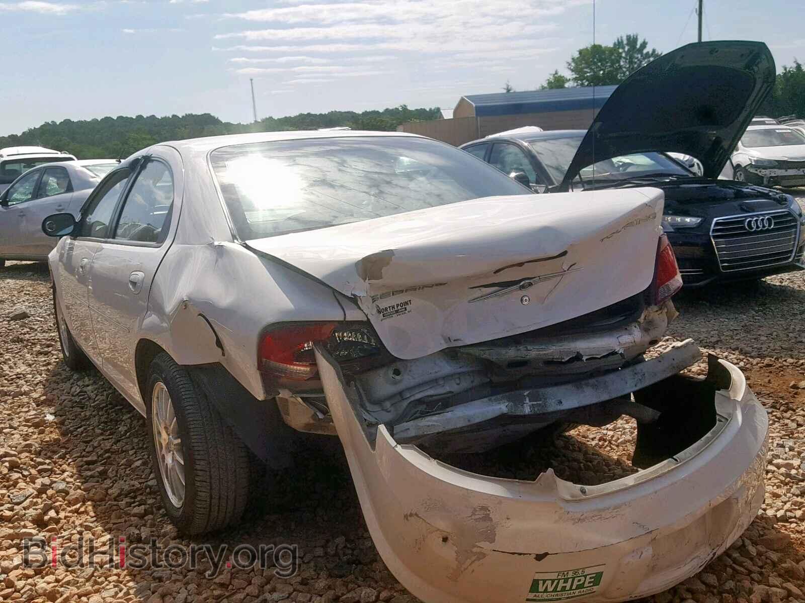 2005 CHRYSLER SEBRING - VIN: 1C3EL56RX5N563328 - Фото 3