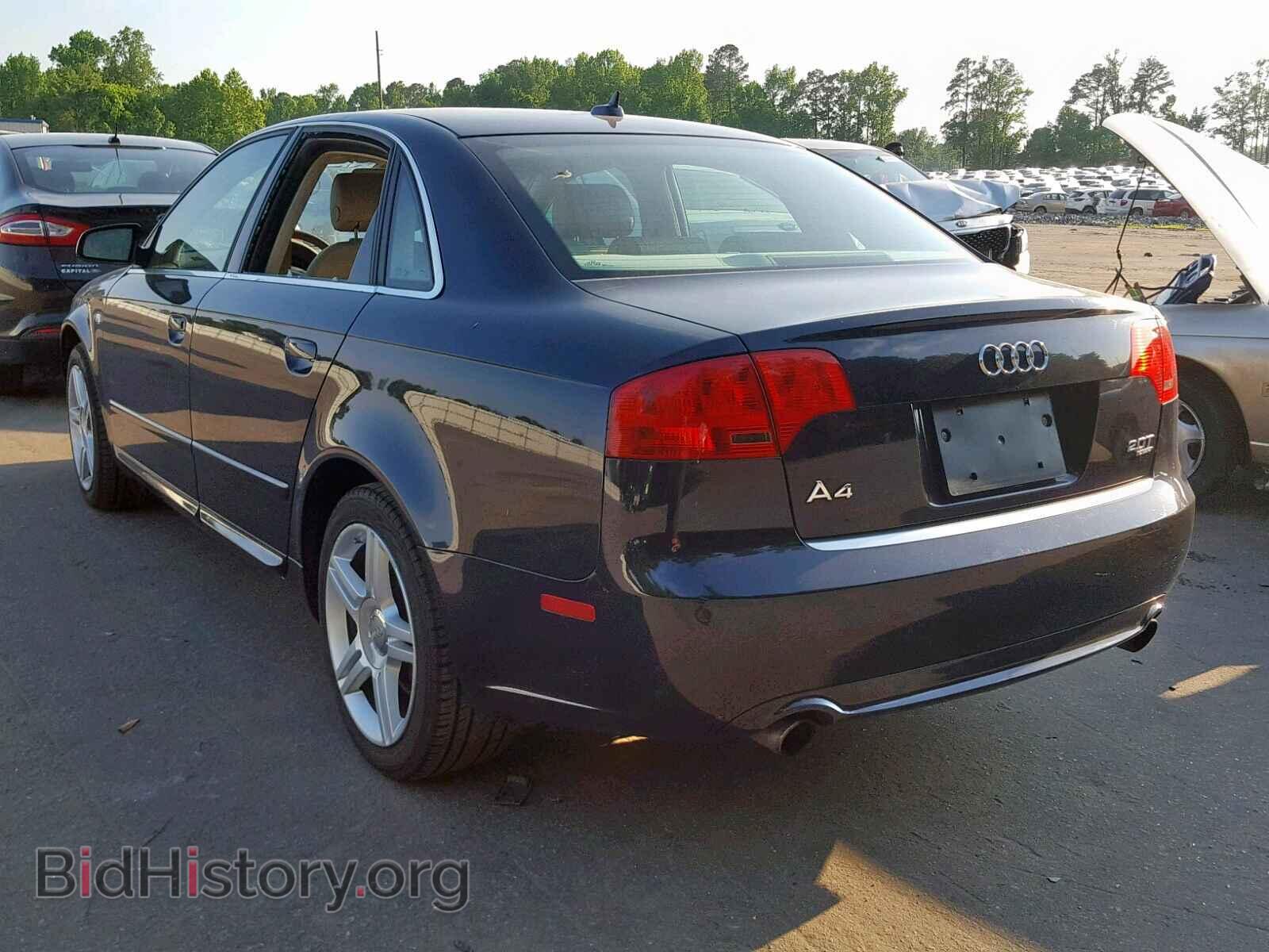 2008 AUDI A4 - VIN: WAUDF78E98A093662 - Фото 3