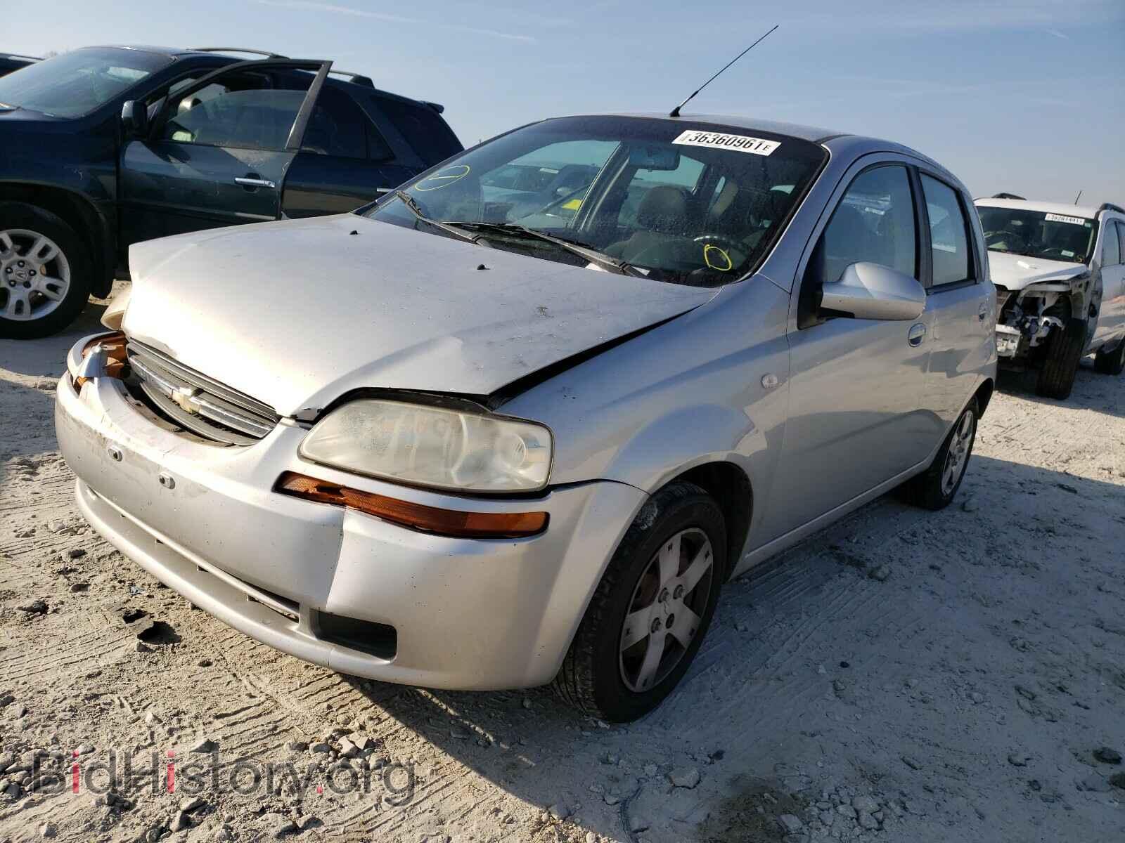2006 CHEVROLET AVEO - VIN: KL1TD66616B681418 - Фото 2