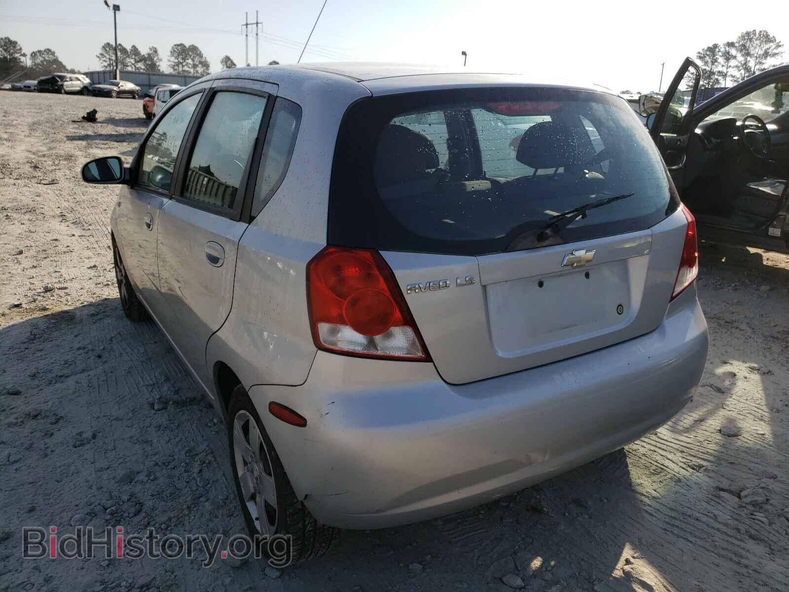 2006 CHEVROLET AVEO - VIN: KL1TD66616B681418 - Фото 3
