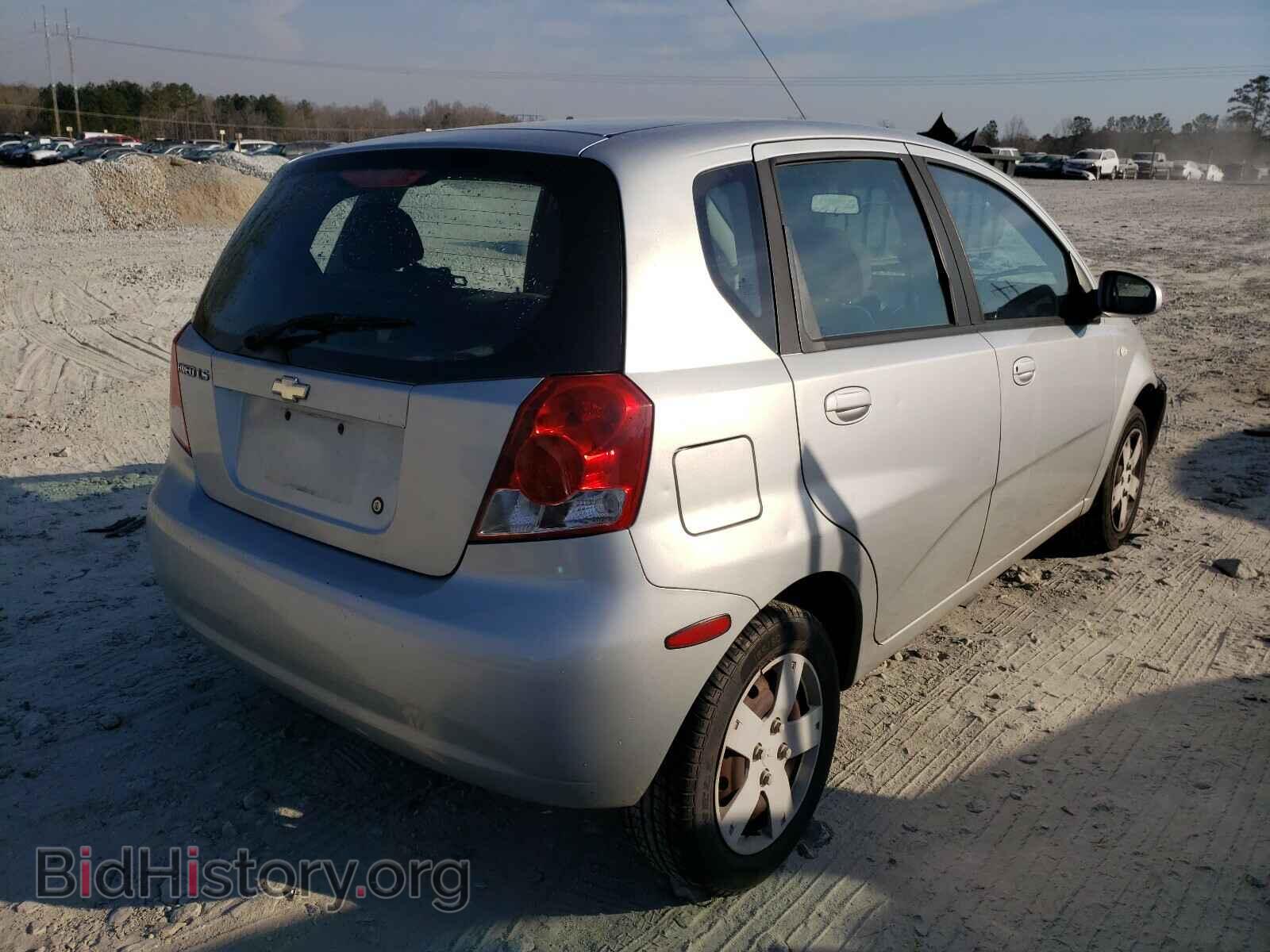 2006 CHEVROLET AVEO - VIN: KL1TD66616B681418 - Фото 4