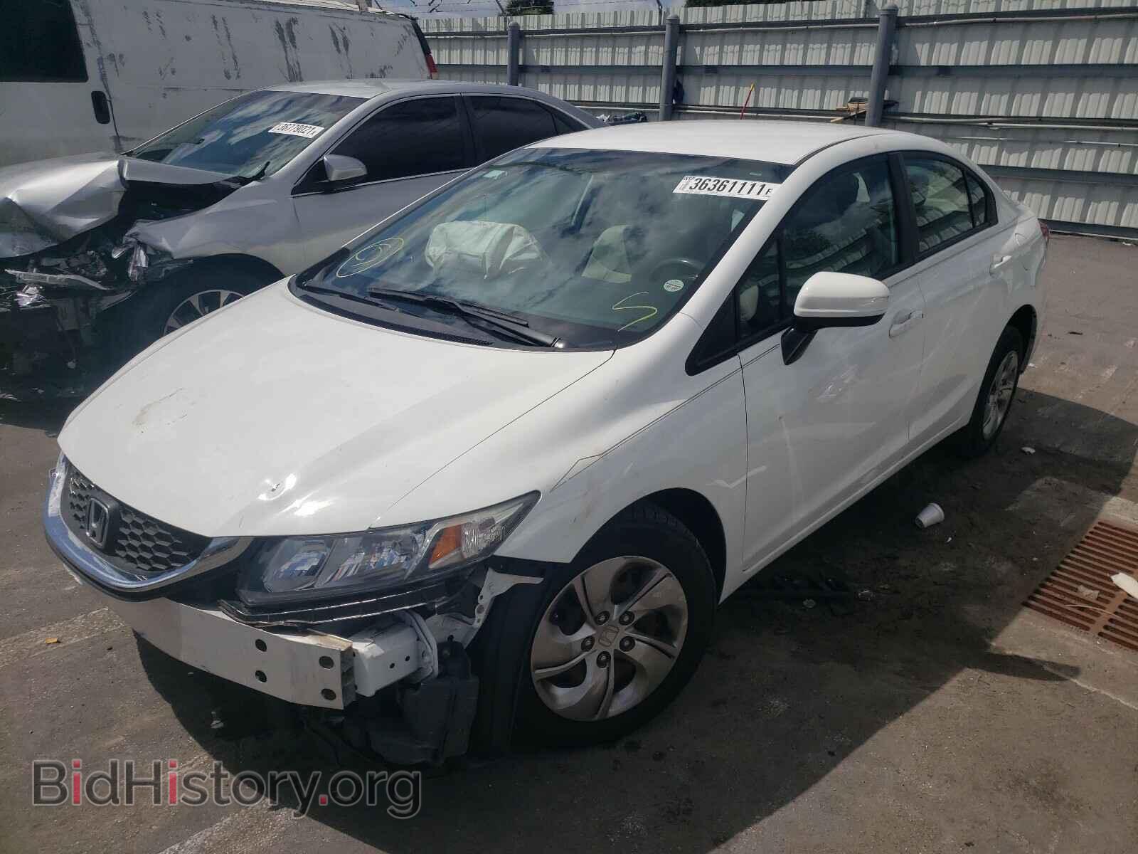 2015 HONDA CIVIC - VIN: 19XFB2F55FE101070 - Photo 2