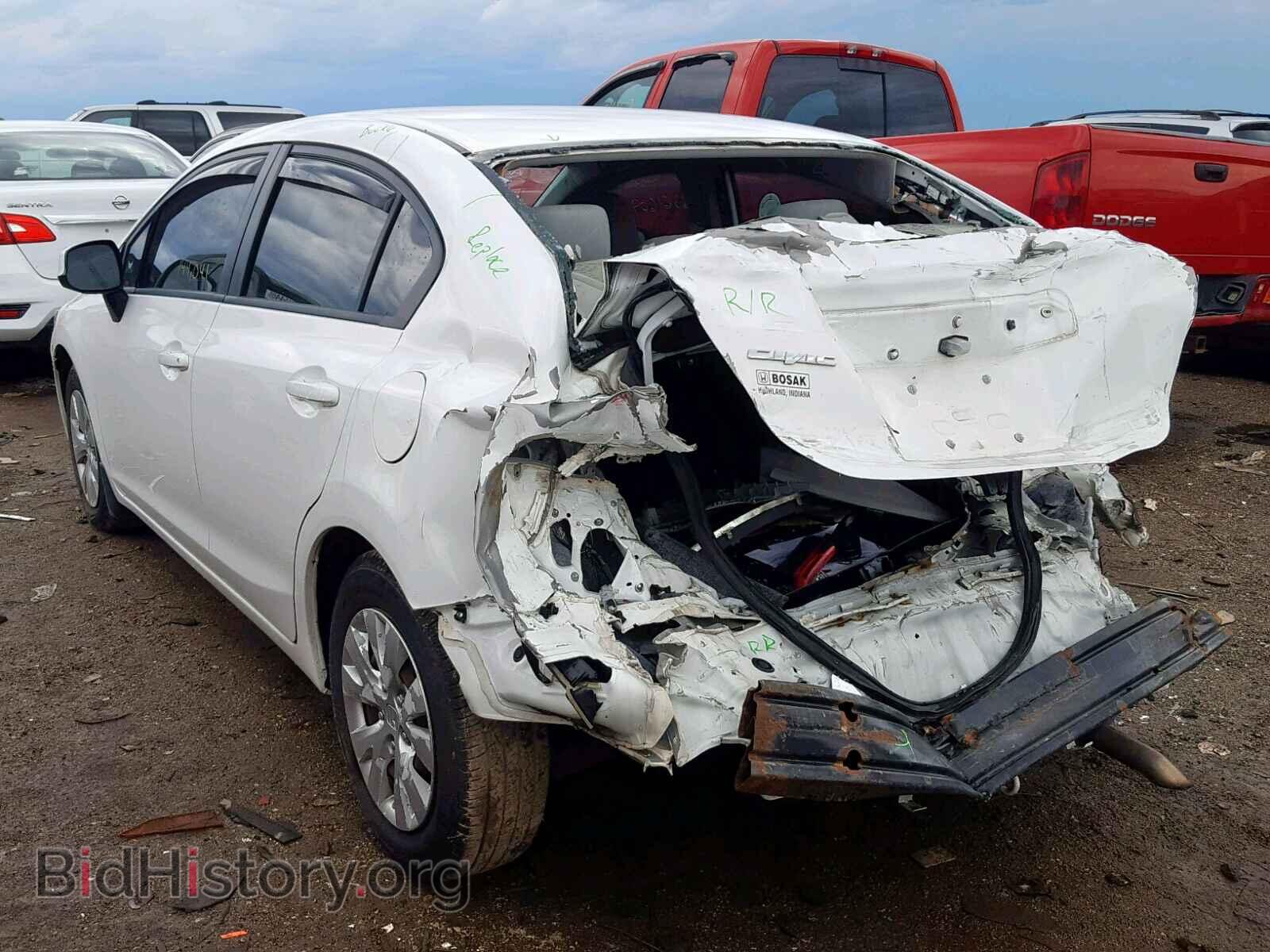 2012 HONDA CIVIC LX - VIN: 19XFB2F55CE042159 - Фото 3