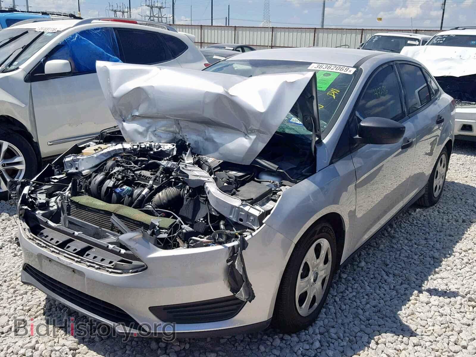 2015 FORD FOCUS - VIN: 1FADP3E28FL374412 - Фото 2