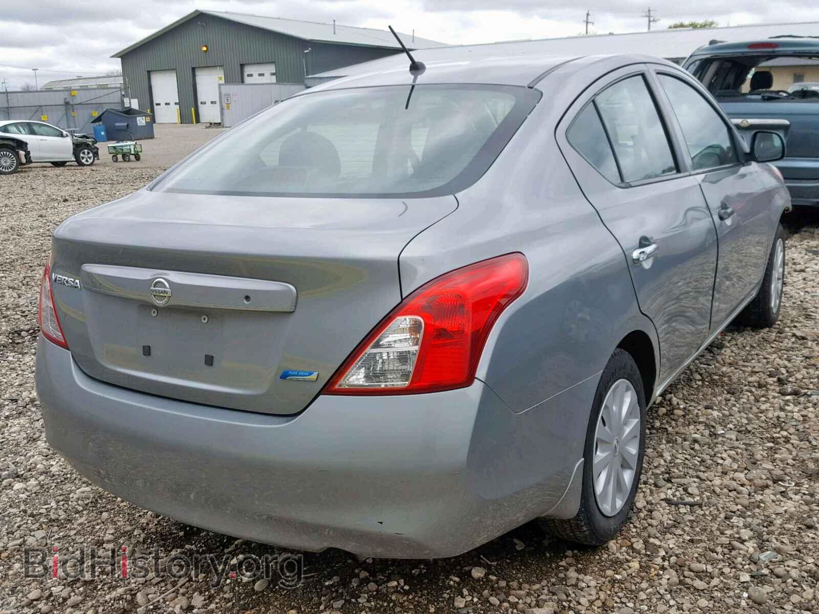 2012 NISSAN VERSA - VIN: 3N1CN7AP4CL939312 - Фото 4