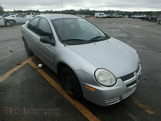 Фотография 1B3ES56C24D512504 - DODGE NEON 2004