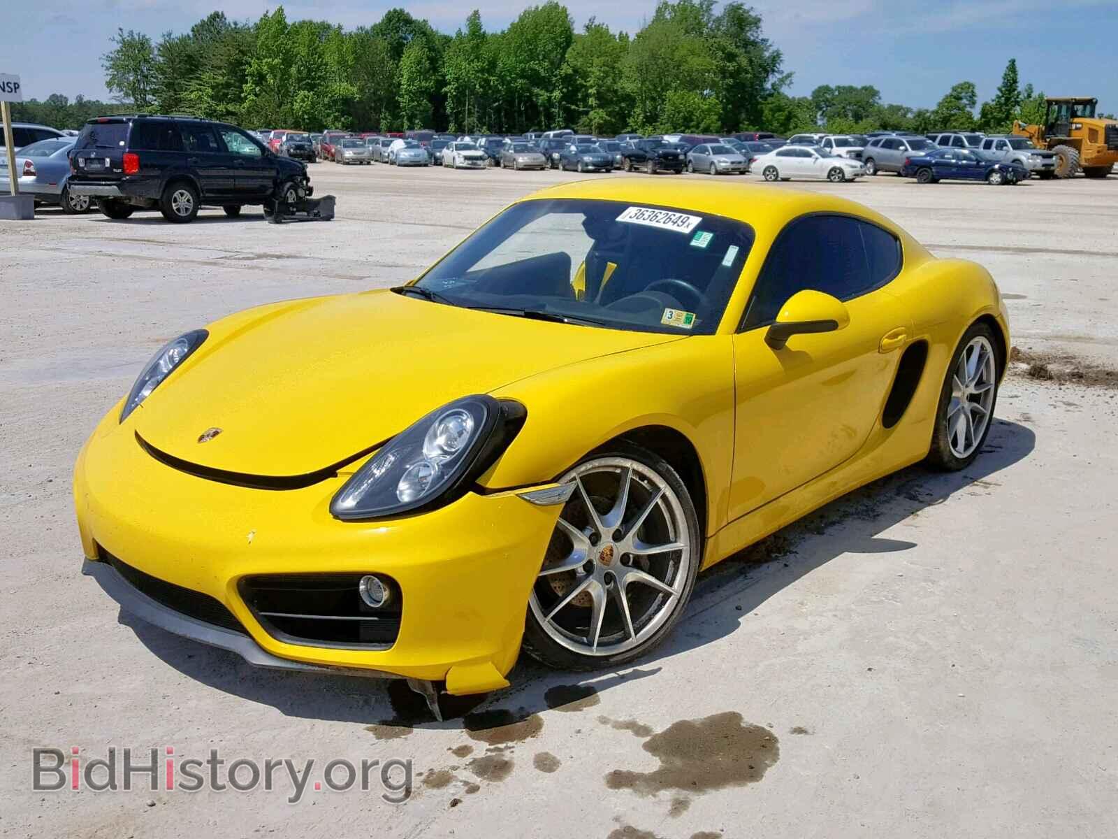 2015 PORSCHE CAYMAN - VIN: WP0AA2A82FK163280 - Фото 2