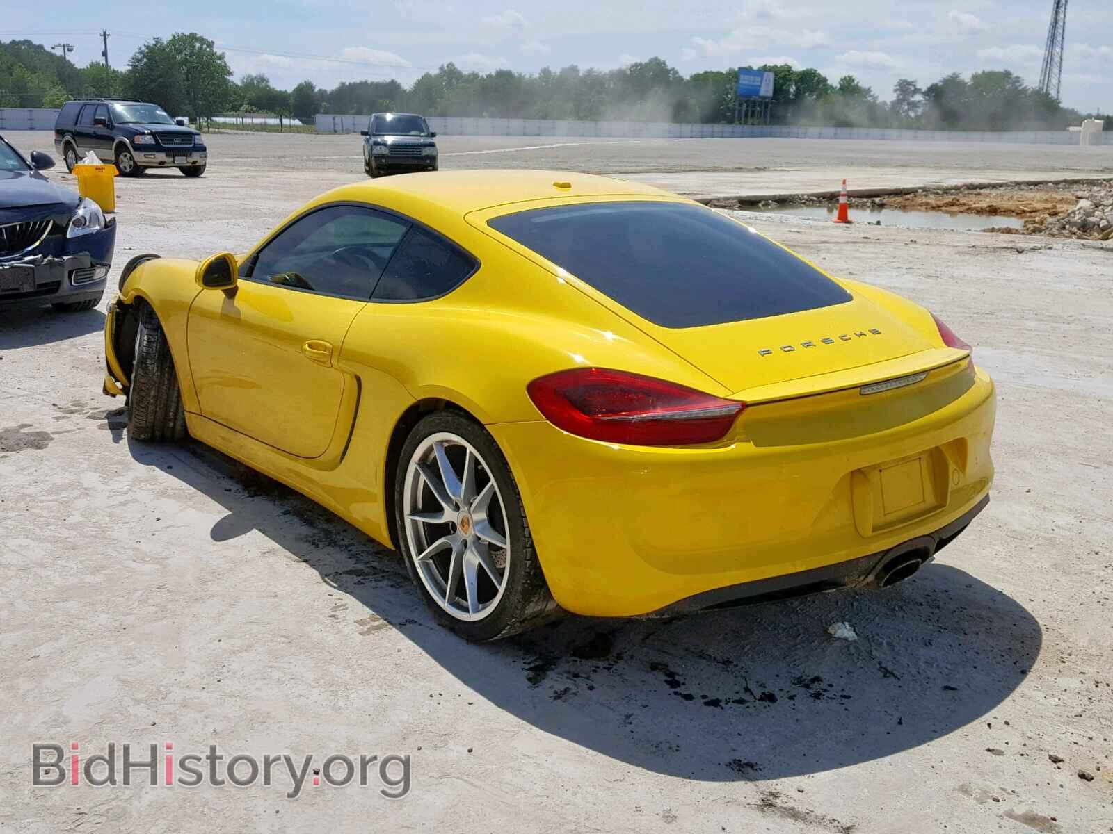 2015 PORSCHE CAYMAN - VIN: WP0AA2A82FK163280 - Фото 3