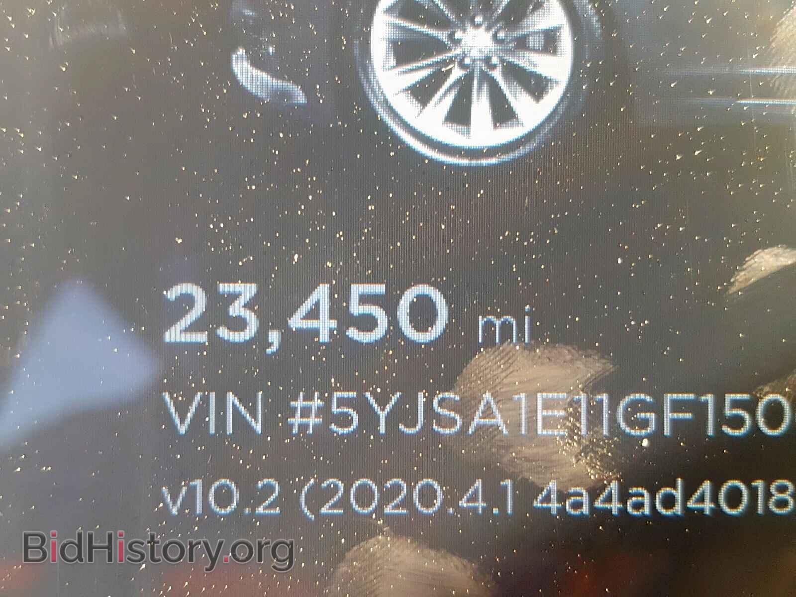 2016 TESLA MODEL S - VIN: 5YJSA1E11GF150627 - Фото 8