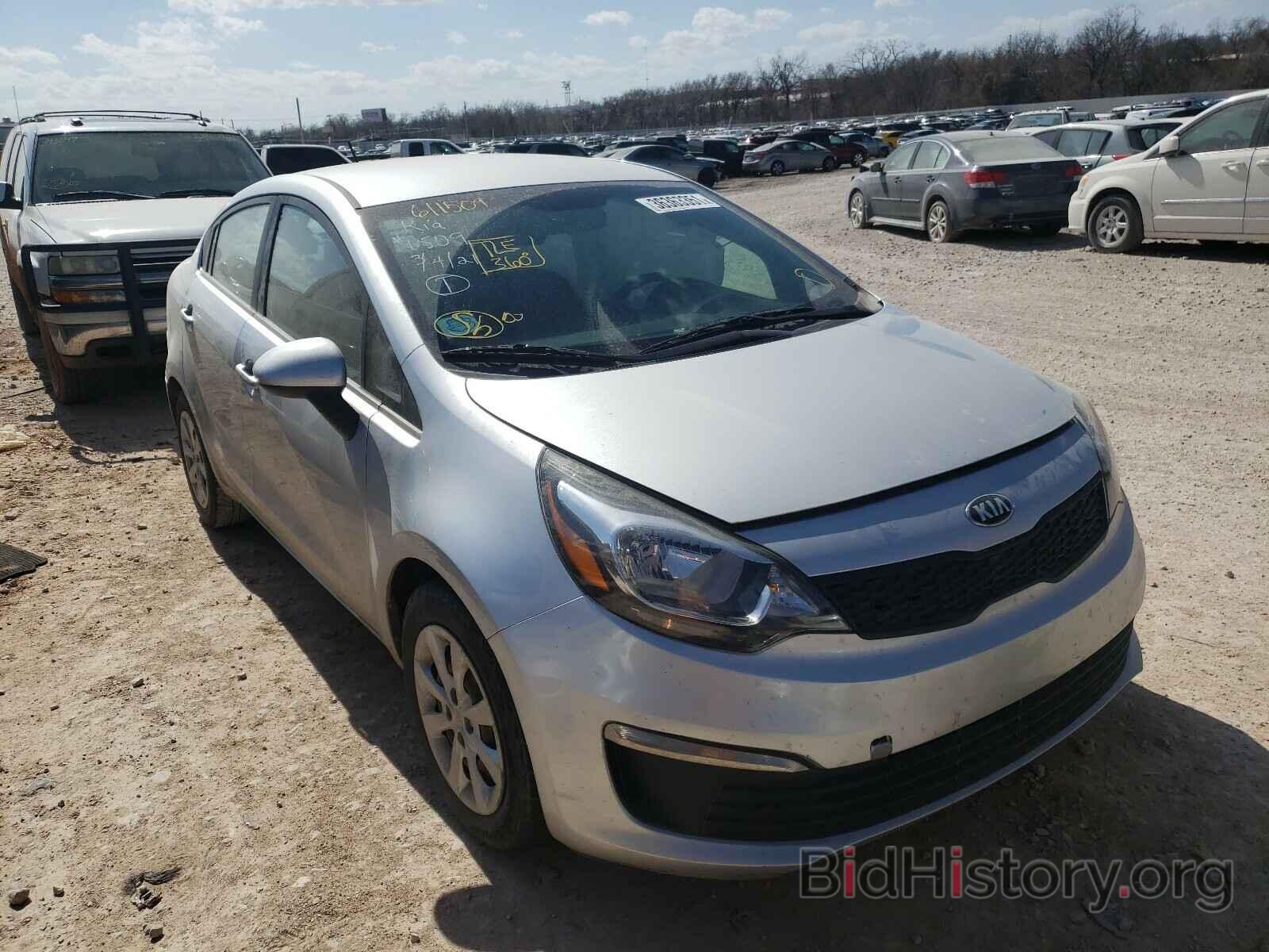 Photo KNADM4A39G6611509 - KIA RIO 2016