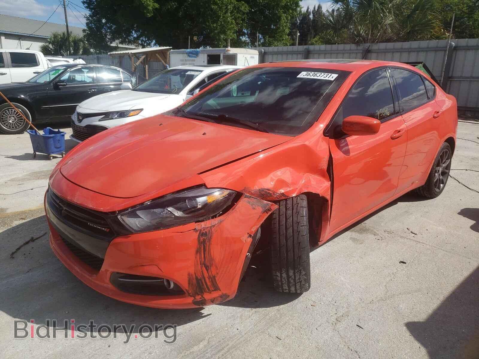 2016 DODGE DART - VIN: 1C3CDFFA2GD802285 - Фото 2
