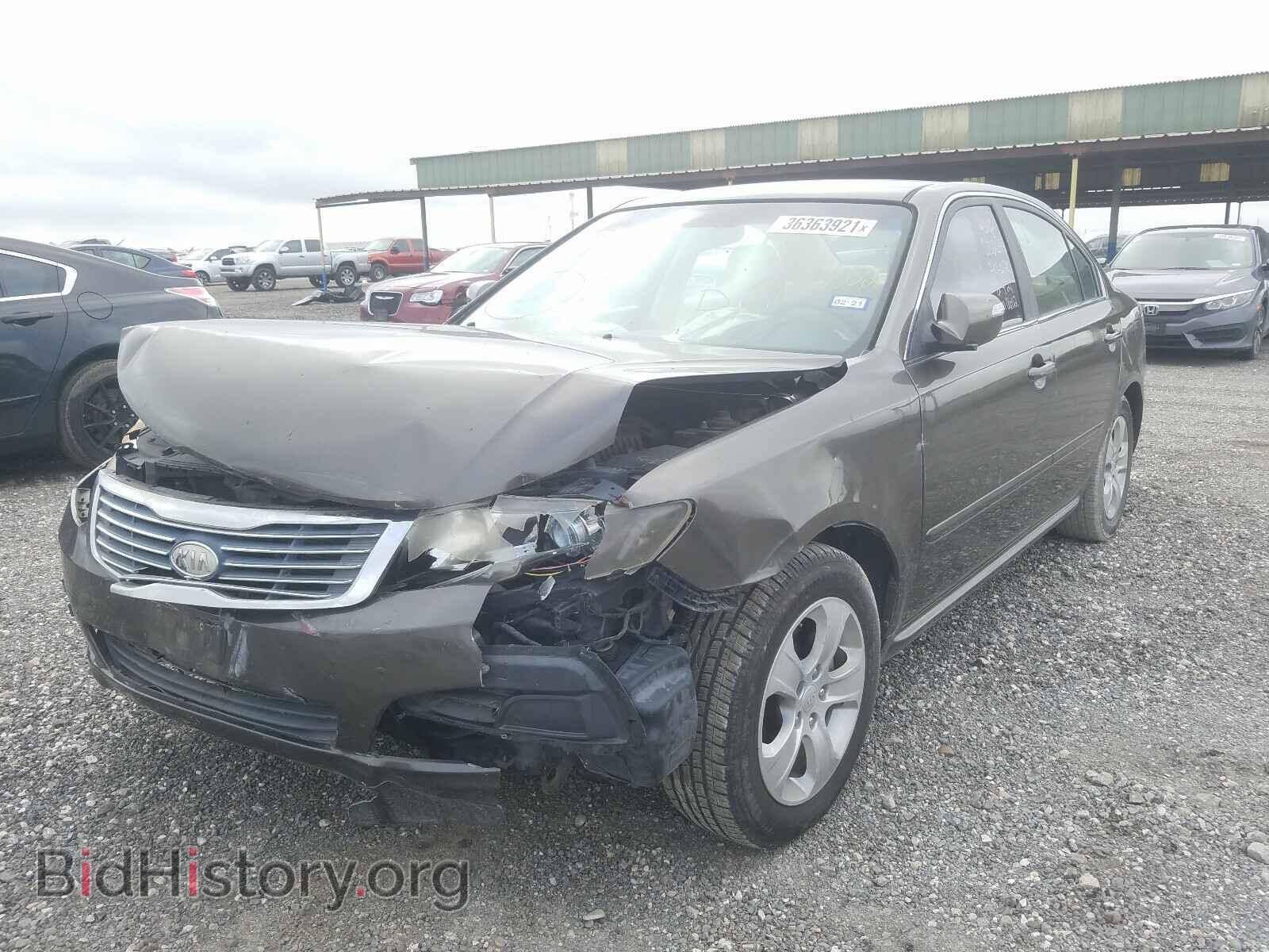 2009 KIA OPTIMA - VIN: KNAGE228095340602 - Фото 2