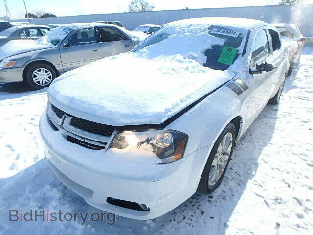 2012 DODGE AVENGER - VIN: 1C3CDZBG2CN224477 - Фото 2