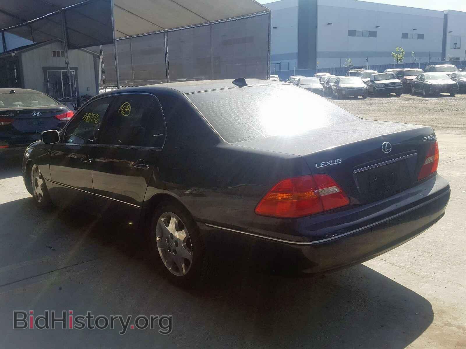 2001 LEXUS LS430 - VIN: JTHBN30F610022472 - Фото 3